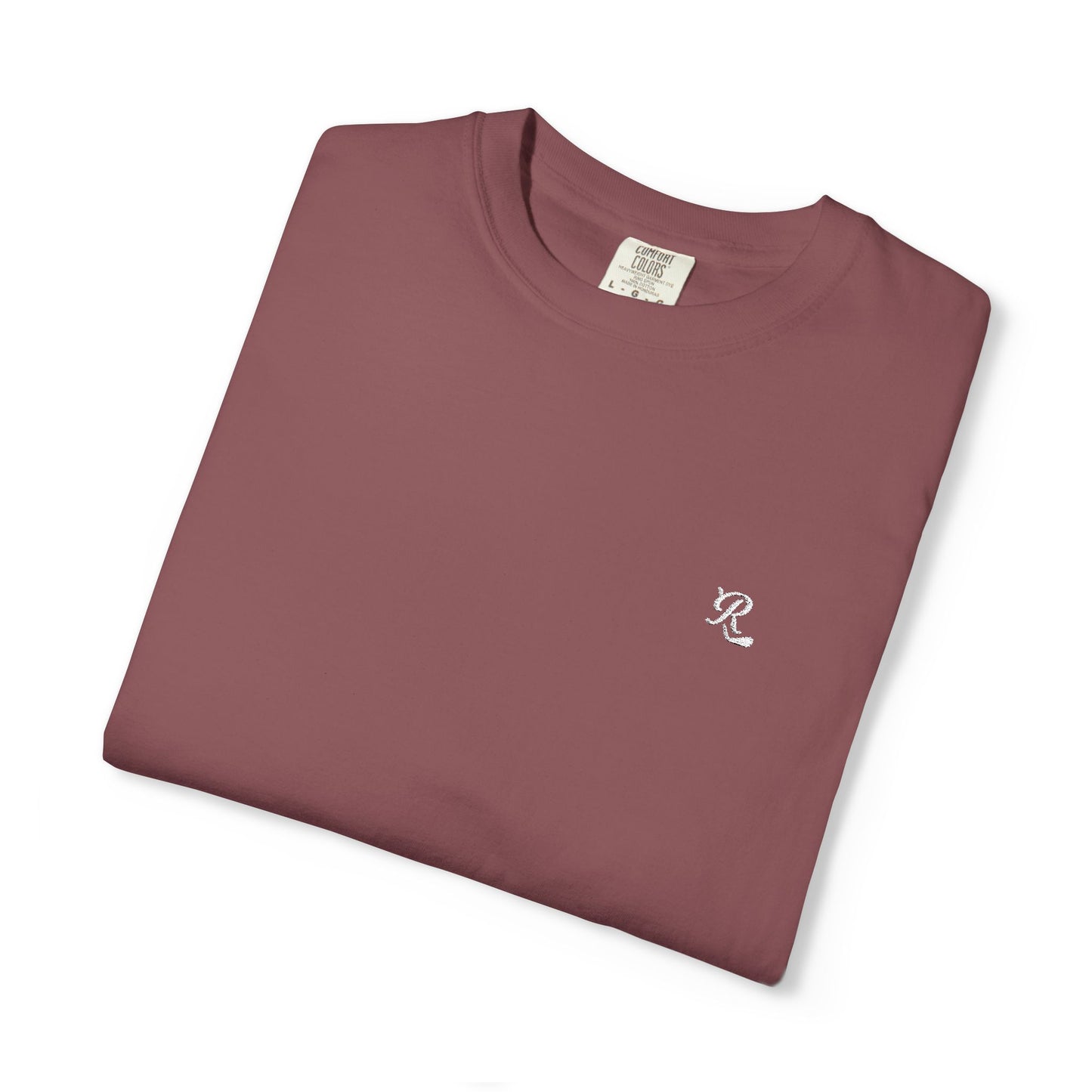Maroon Stitch Tee