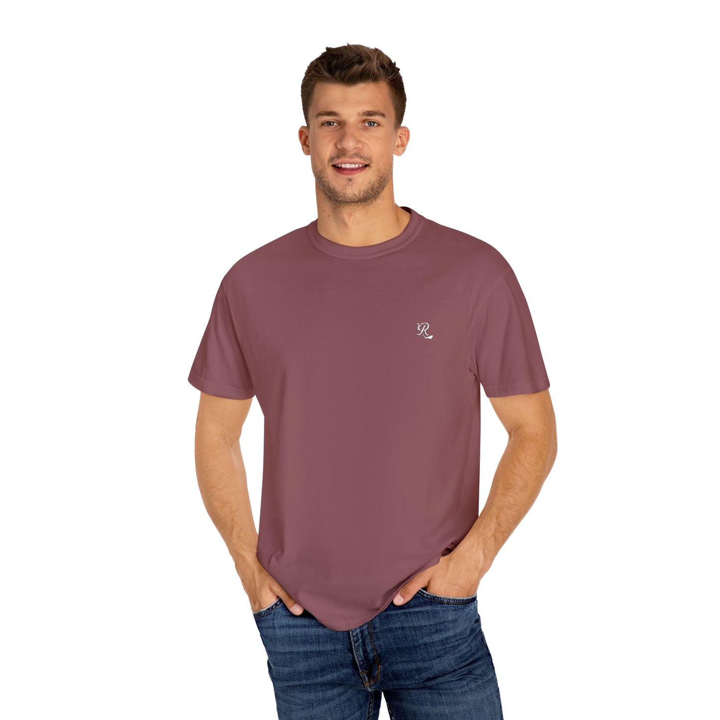 Maroon Stitch Tee