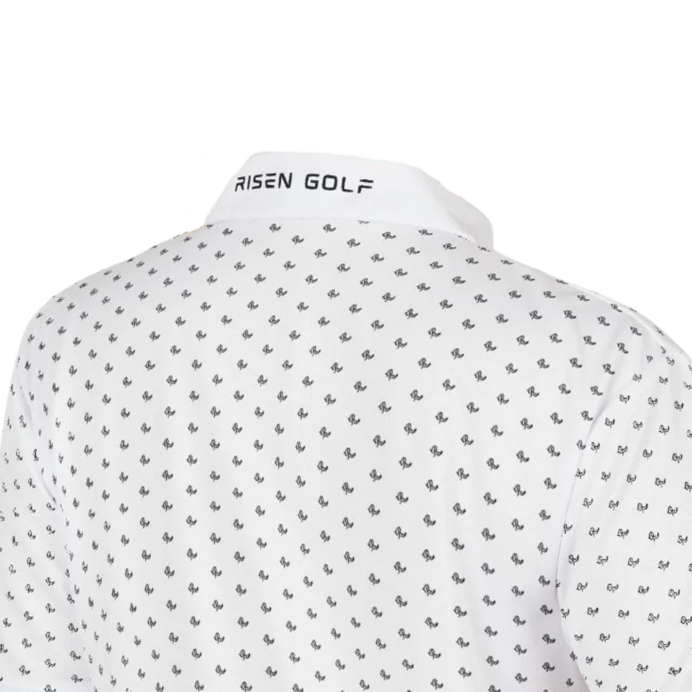 Snow Pattern Golf Polo